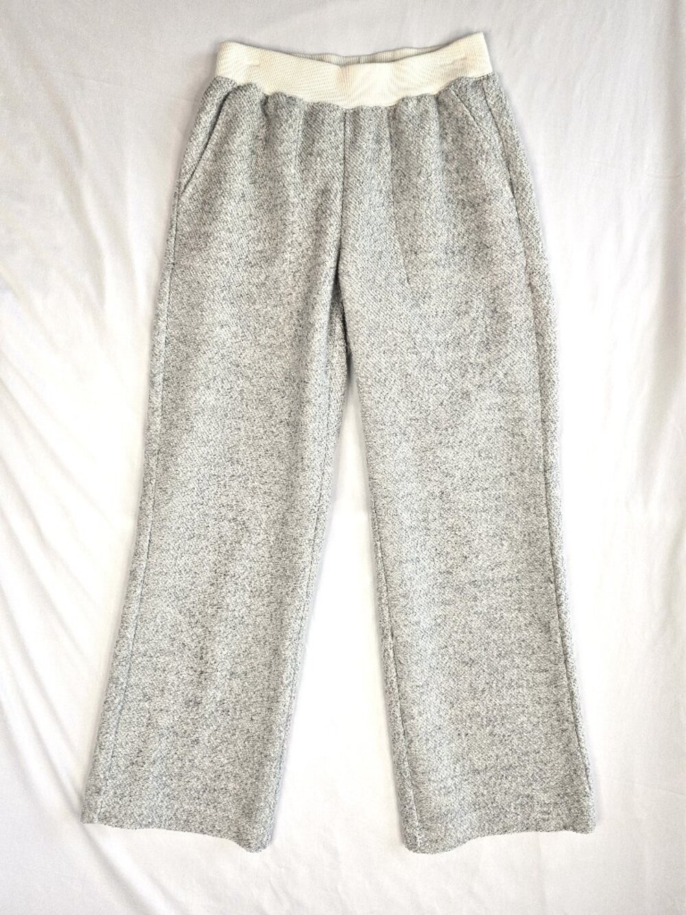 LOFT Lou & Grey | Cozy Wide Leg Lounge Pants | Oatmeal Gray | XXSP